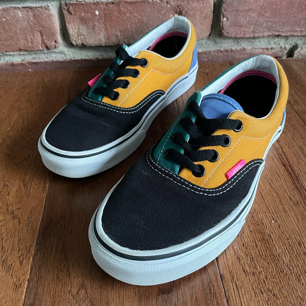 Vans Era Mix & Match Cadmium Yellow Tidepool Unisex M 5.5 W 7